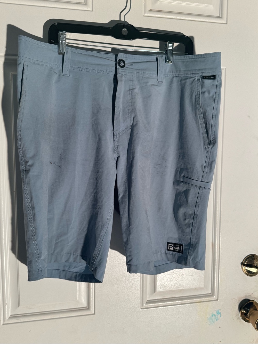 Pelagic Light Blue Men's Cargo Shorts